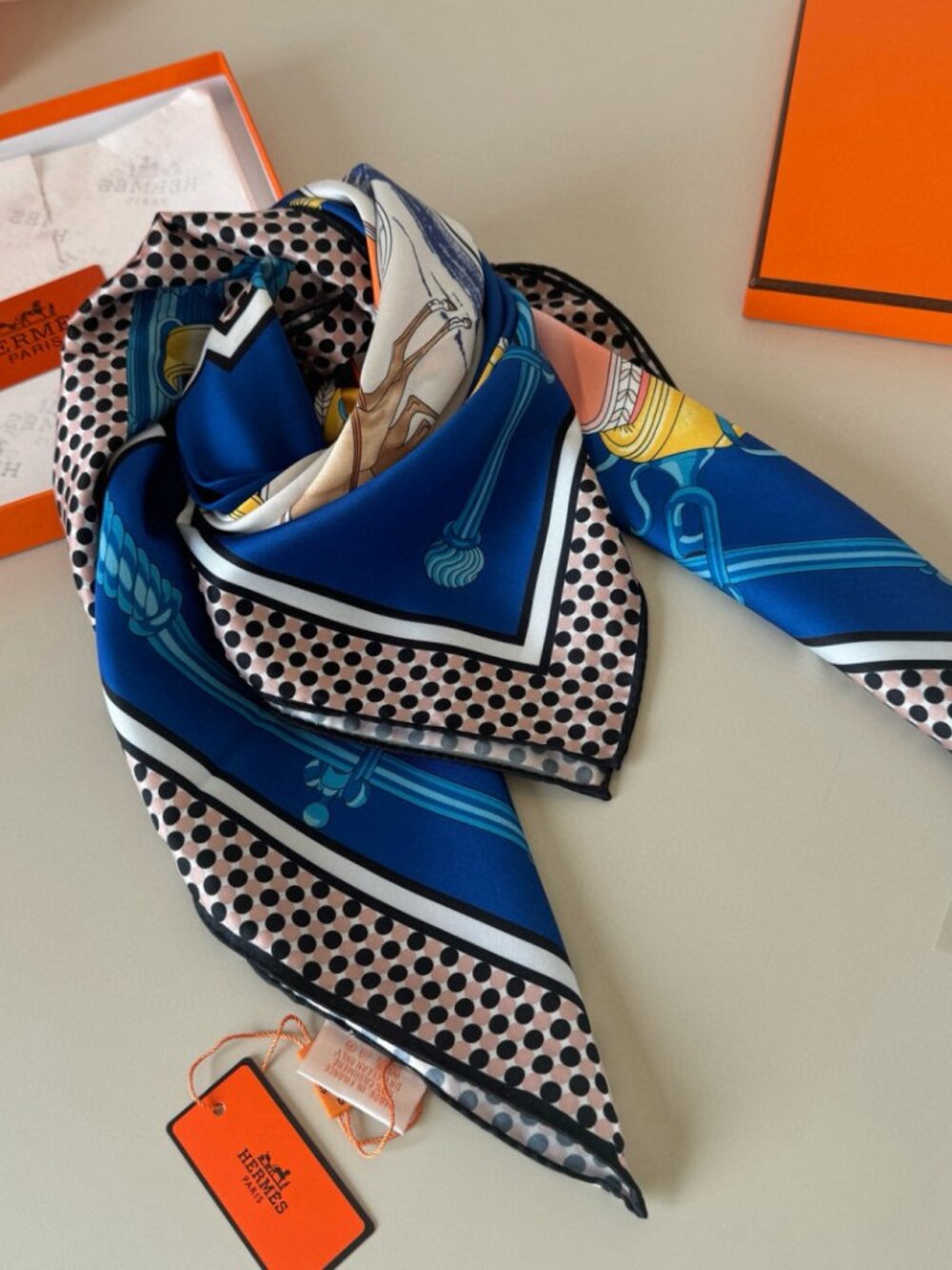 Hermès Silk Scarf - “The Coachman” - Picture 5 of 8